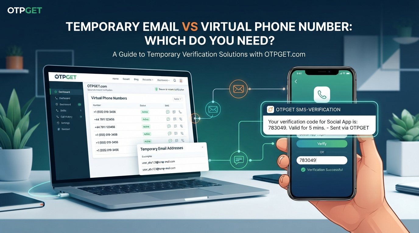 Temporary Email vs Virtual Phone Number: Which Do You Need?