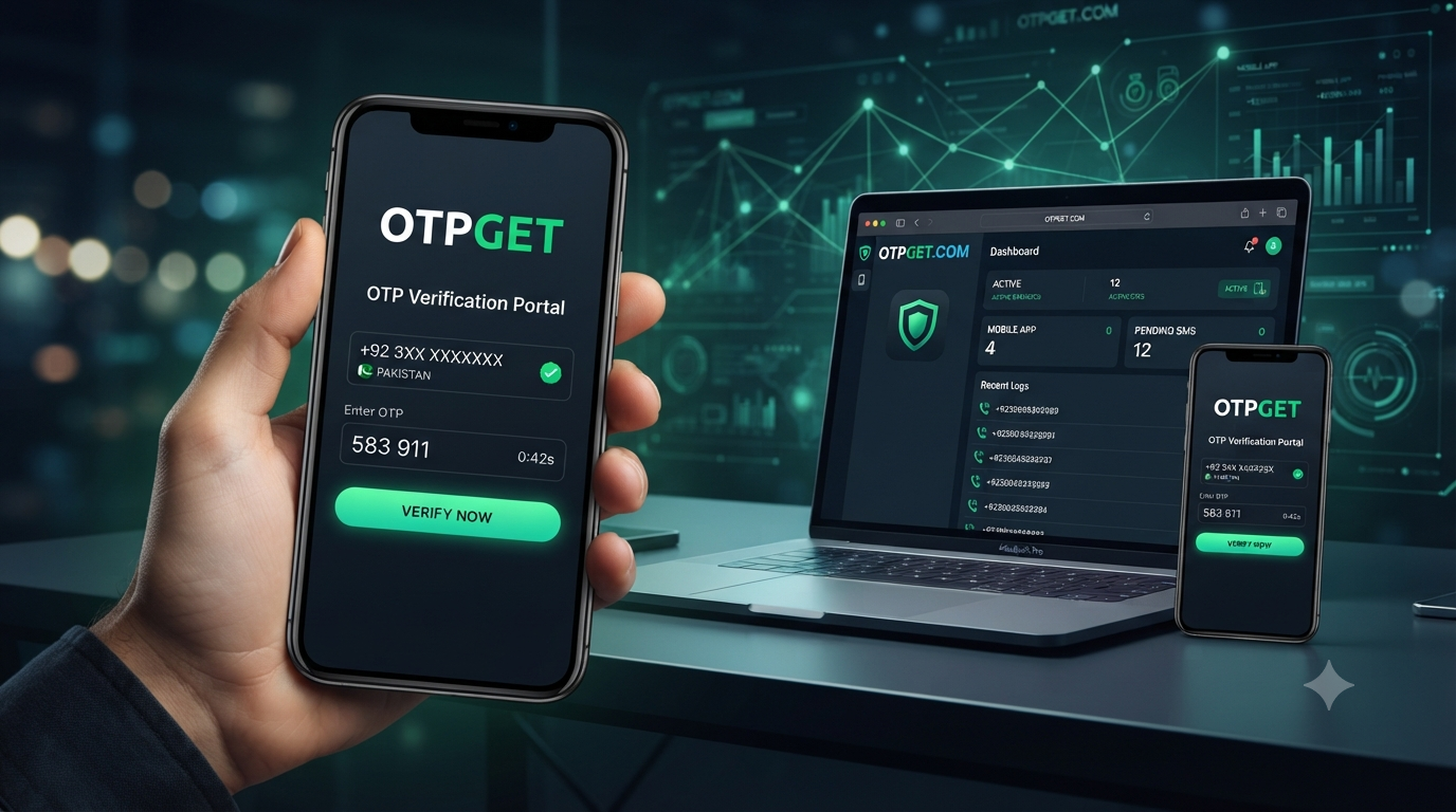 How to Get a Pakistan Temporary OTP Number with OTPGET Online