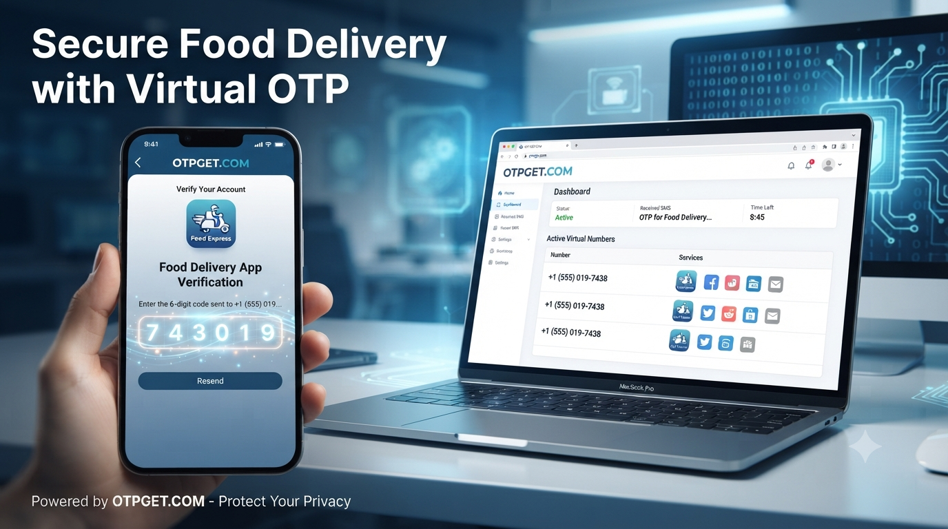 Temporary OTP Number for Foodpanda: How to Use OTPGET Safely Online