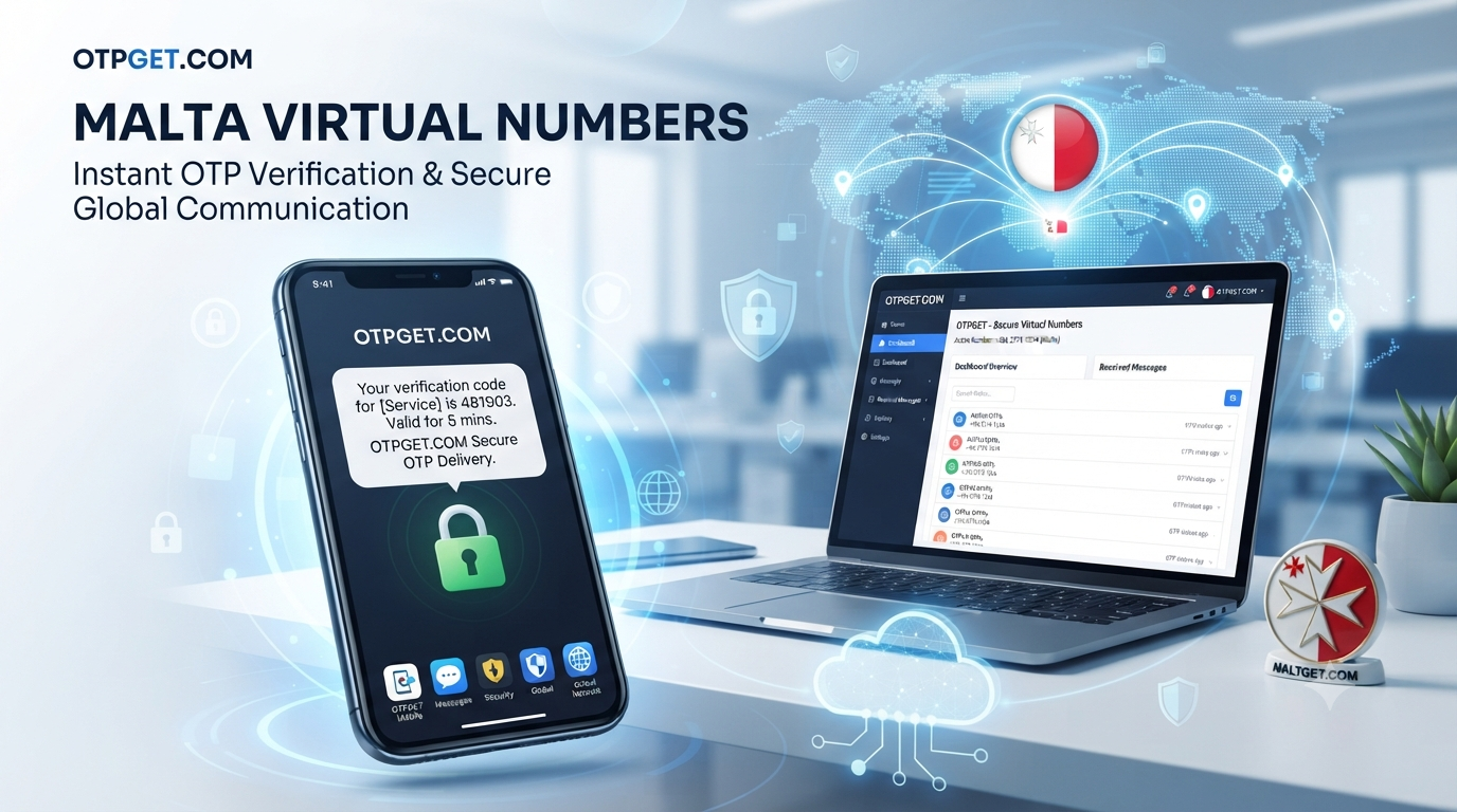 Buy Malta Virtual Number for OTP Verification with OTPGet