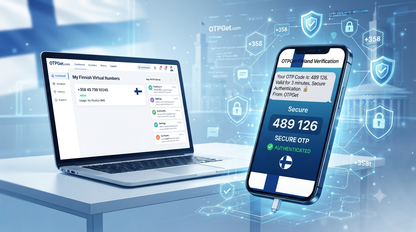 Get OTP Number for Finland — Fast & Secure OTPGet Solution