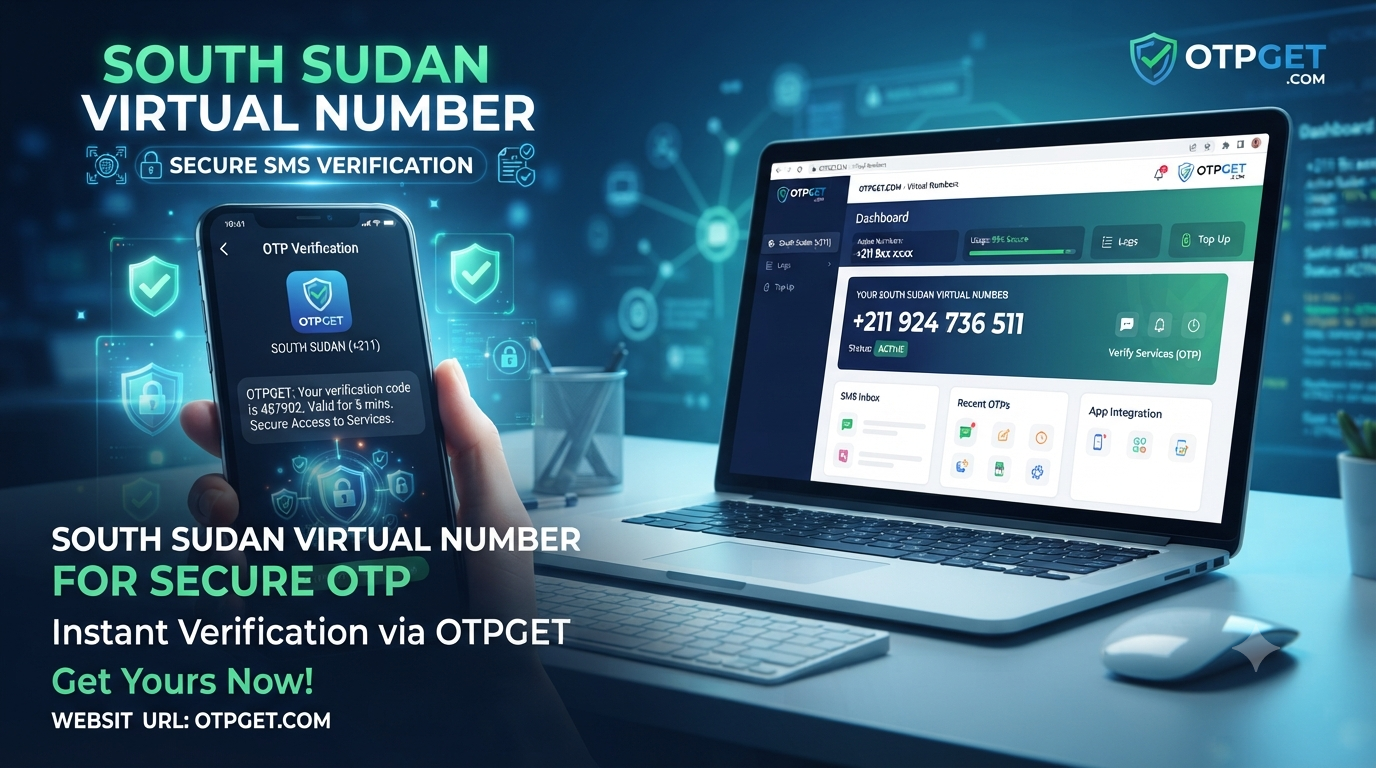Buy South Sudan Virtual Number for OTP Verification | OTPGET Guide