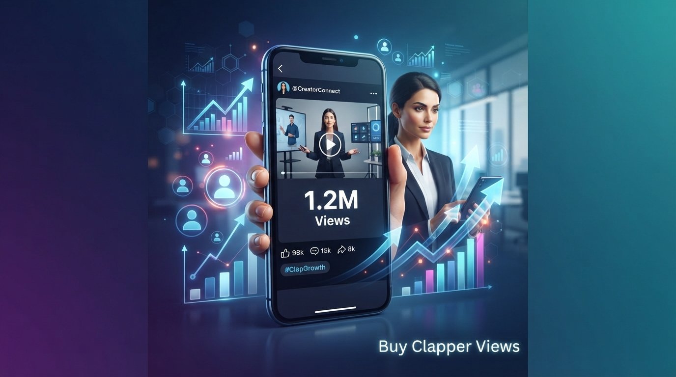 Buy Clapper Views | TAJAMMAL SMM PANEL for Growth