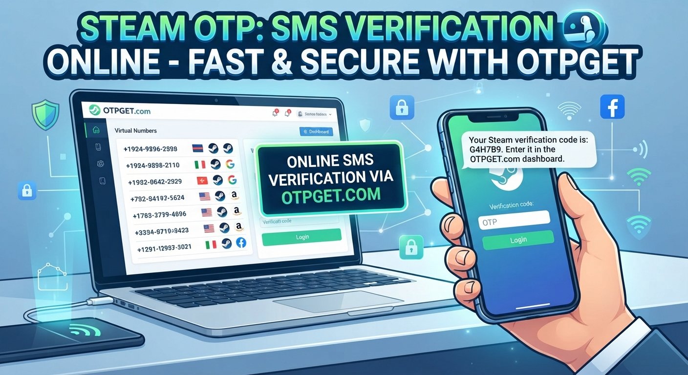 Steam OTP Number – SMS Verification Online: A Practical Guide