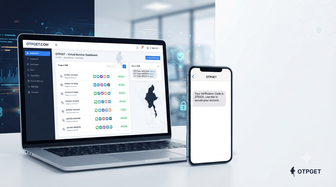 How to Get a Myanmar Temporary OTP Number Online with OTPGET