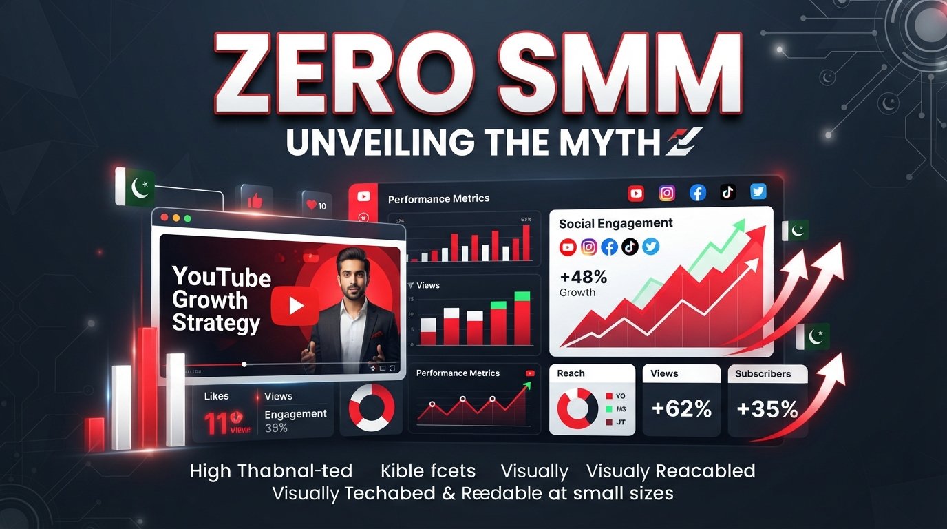 YouTube SMM Panel Pakistan: A Beginner’s Guide to ZERO SMM