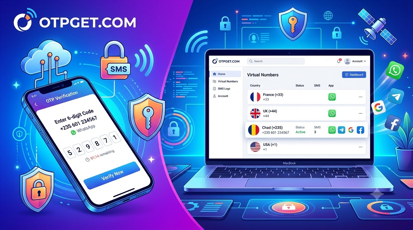 Buy Chad Virtual Number for OTP Verification | OTPGET Guide