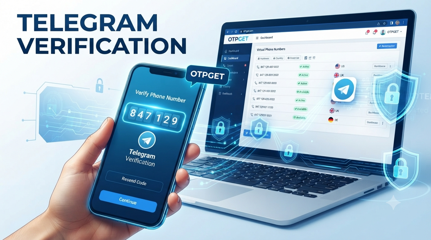 How to Get OTP Number for Telegram — OTPGET Complete Guide Now