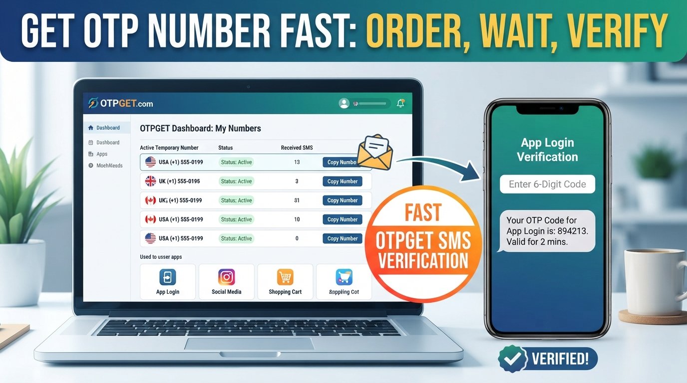 Get OTP Number Fast: Order, Wait, Verify with OTPGET