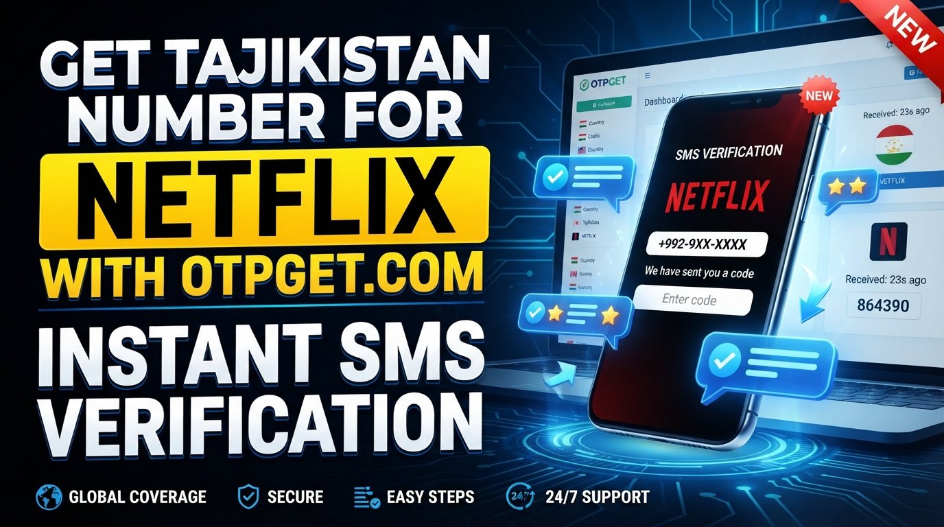 How to Get a Tajikistan Number for Netflix with OTPGet Guide