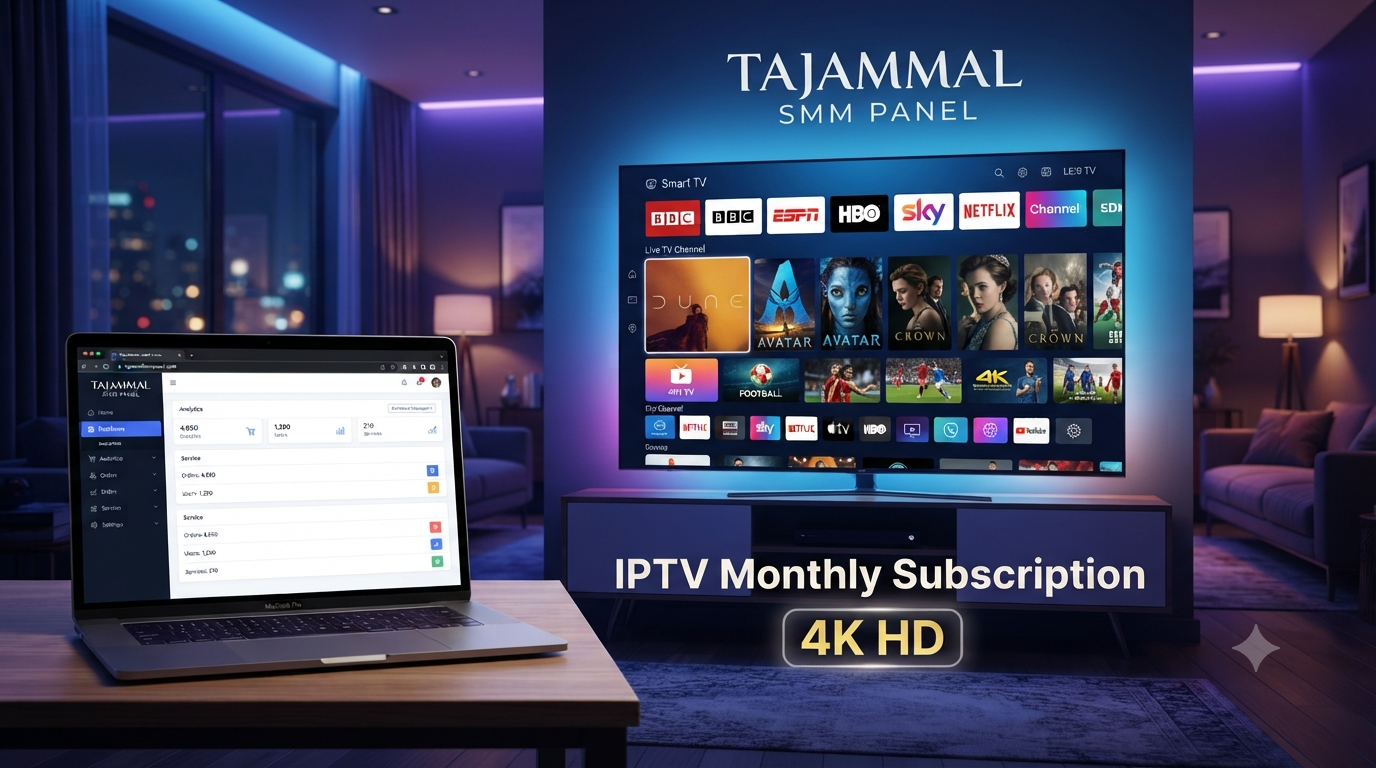 IPTV Monthly Subscription | 4K HD Streaming Made Simple & Easy