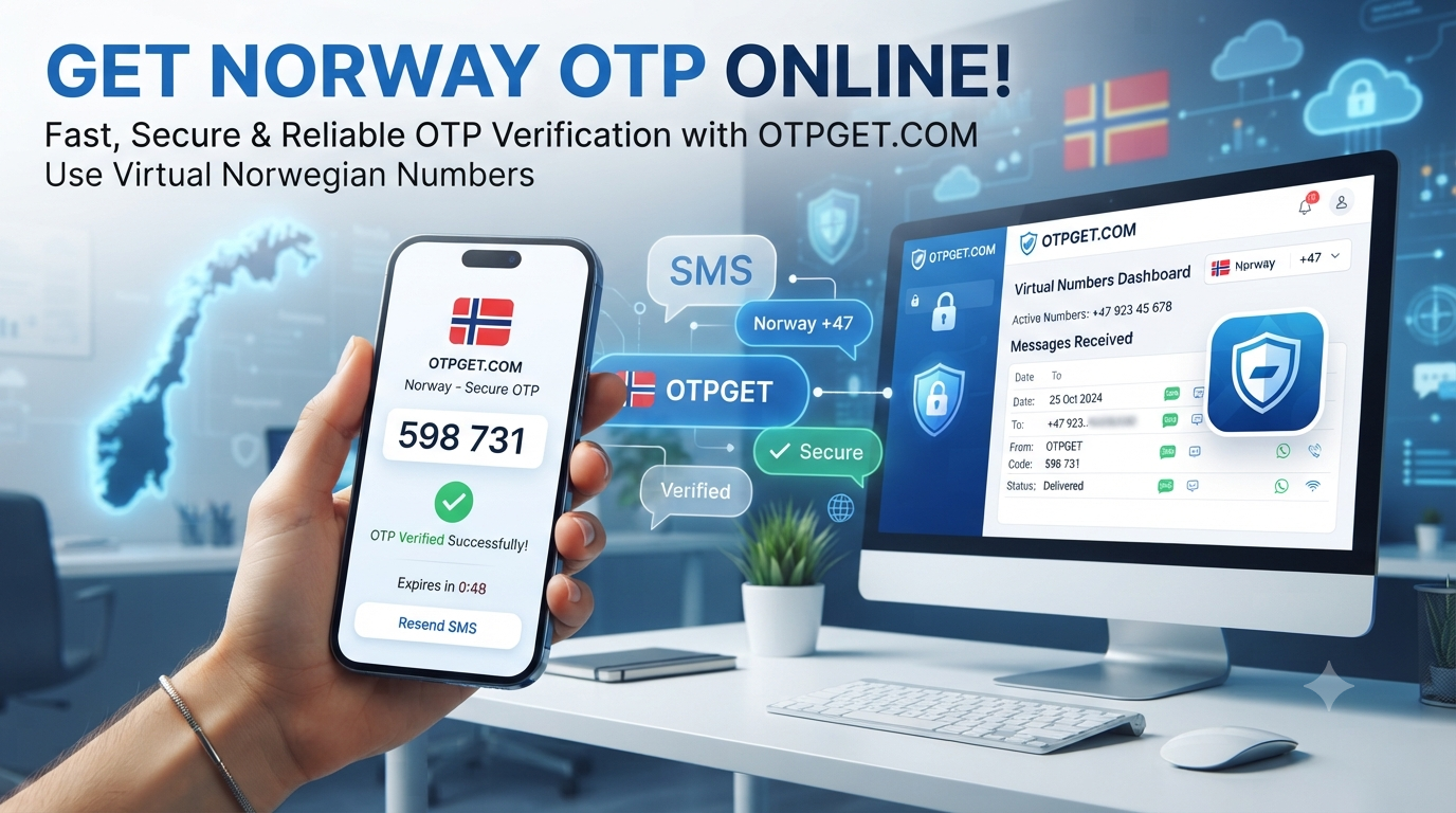 Norway OTP Number Online - OTPGET | Fast Secure Verification