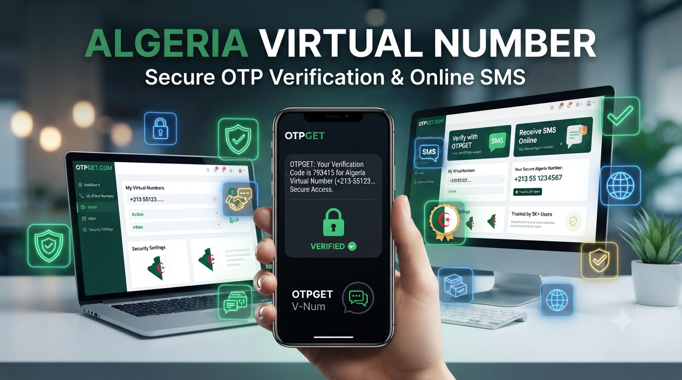 Buy Algeria Virtual Number — OTPGET Guide for Easy OTP Access