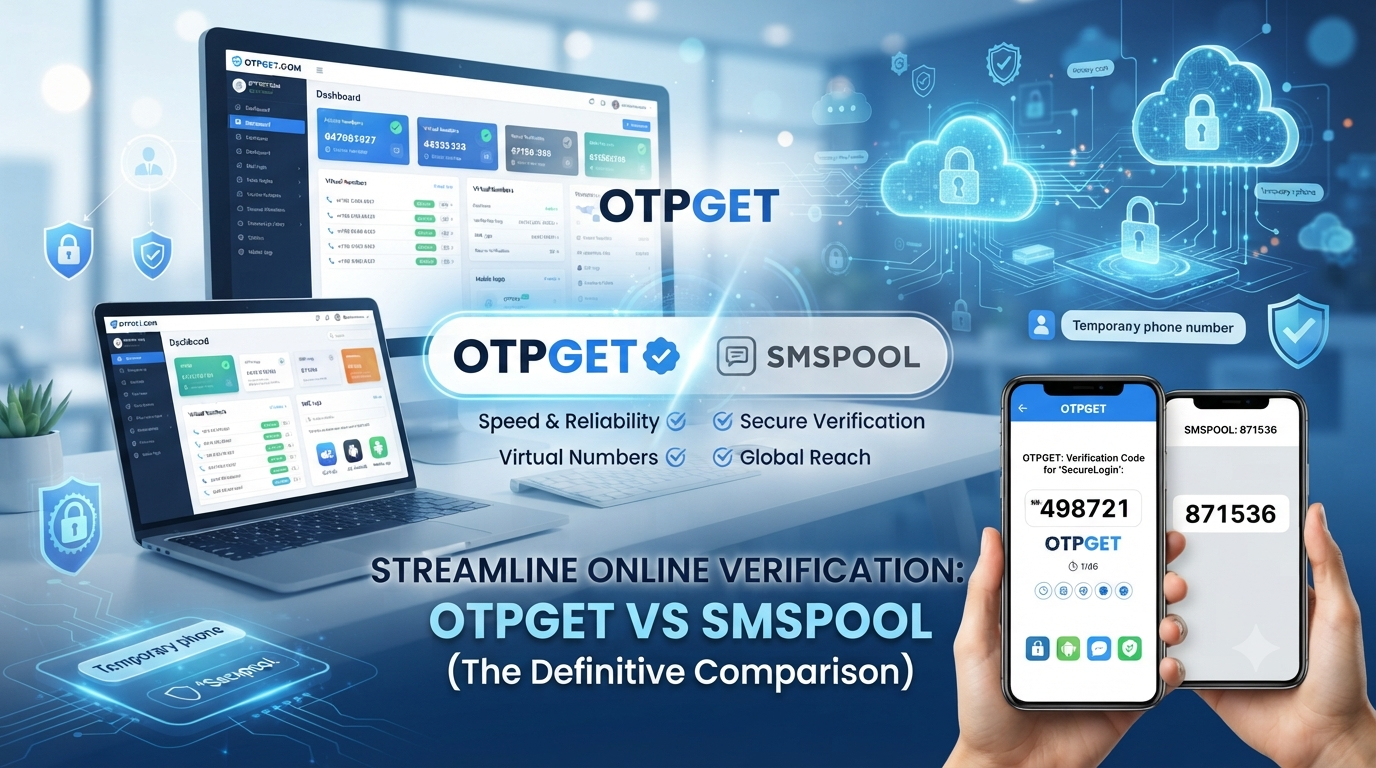 OTPGet vs SMSPOOL: Best OTP Service for Secure Verification