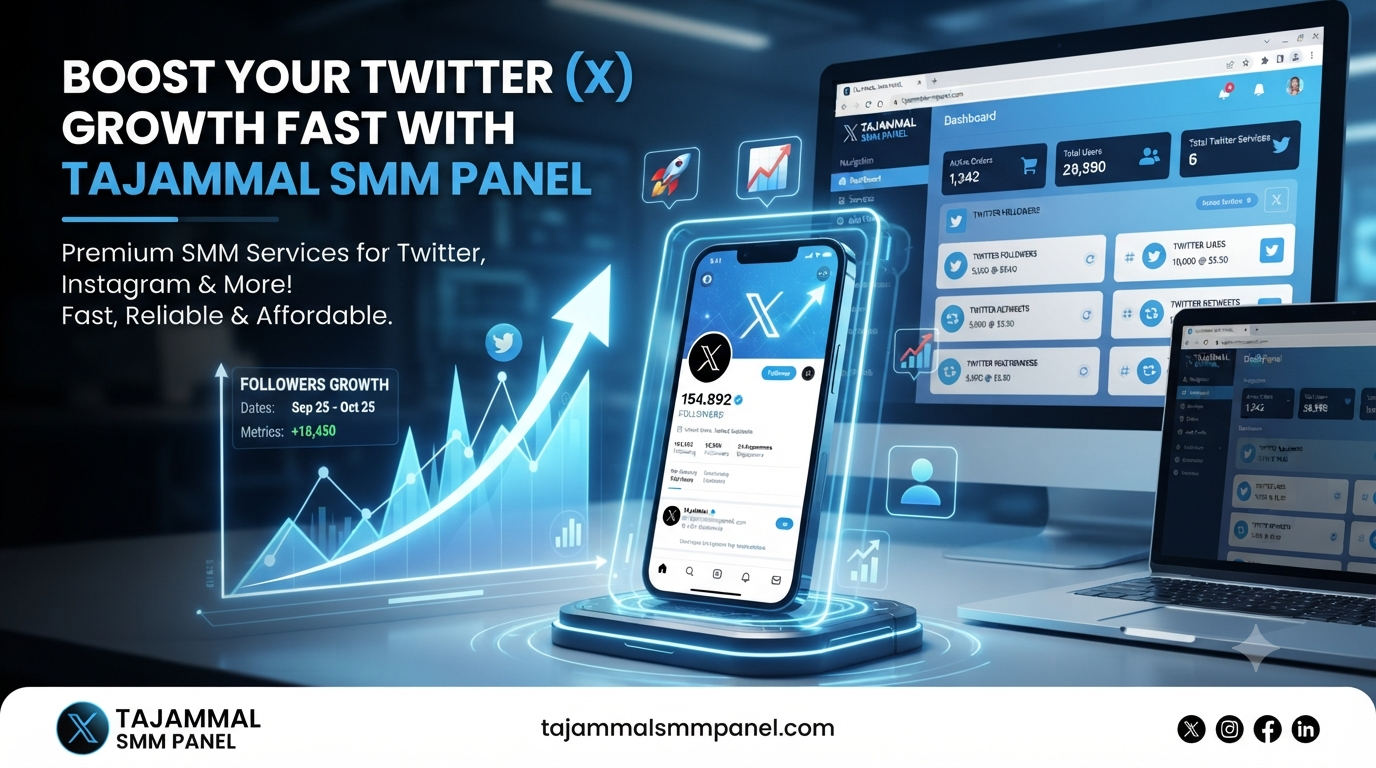 Best Twitter (X) Followers Provider | TAJAMMAL SMM PANEL