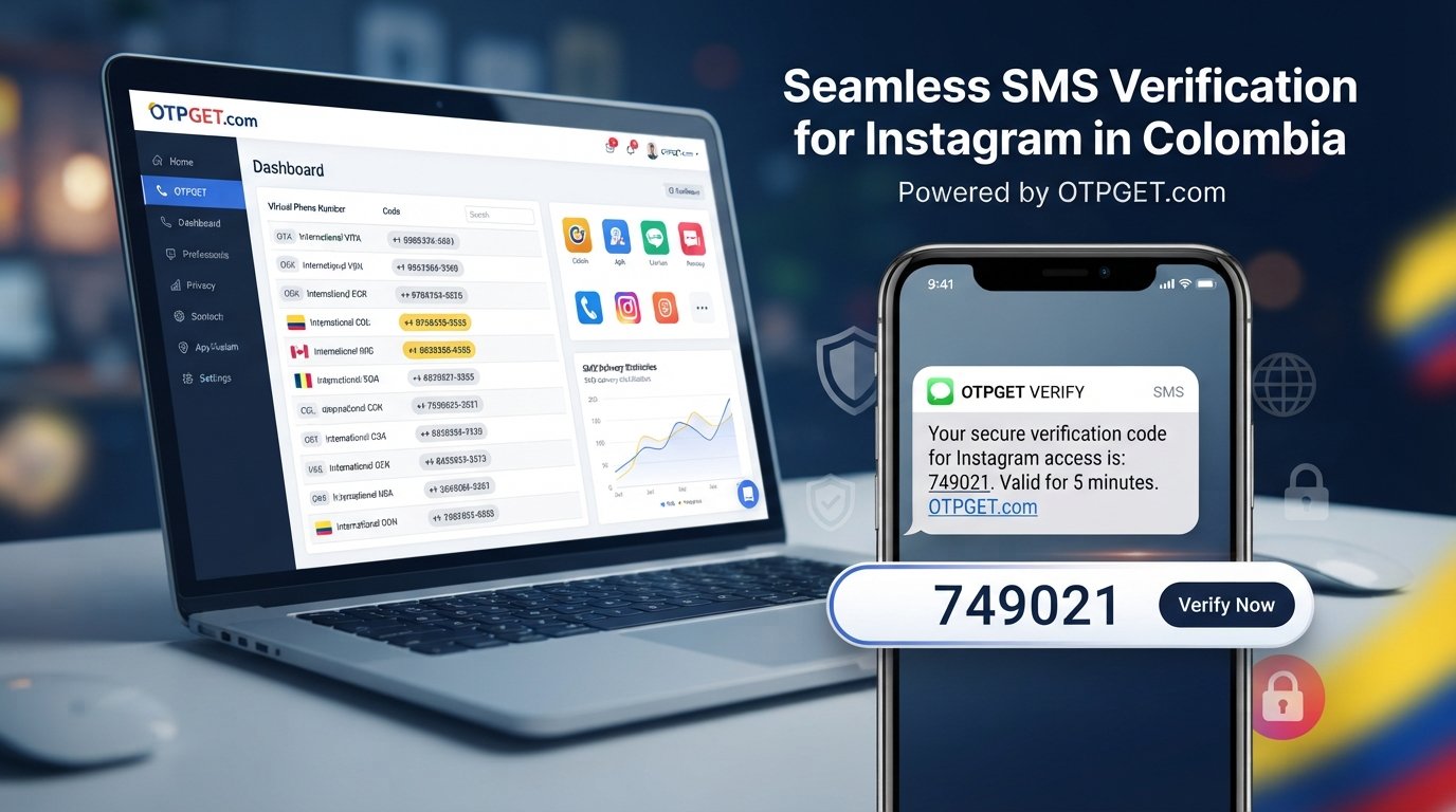 Colombia Instagram Verification Number — OTPGET Guide & Tips