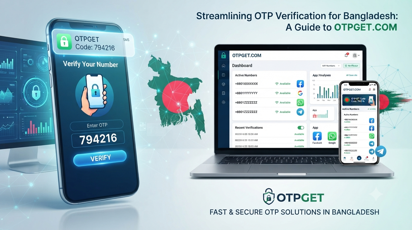 Get OTP Number for Bangladesh — OTPGet for Secure Verification
