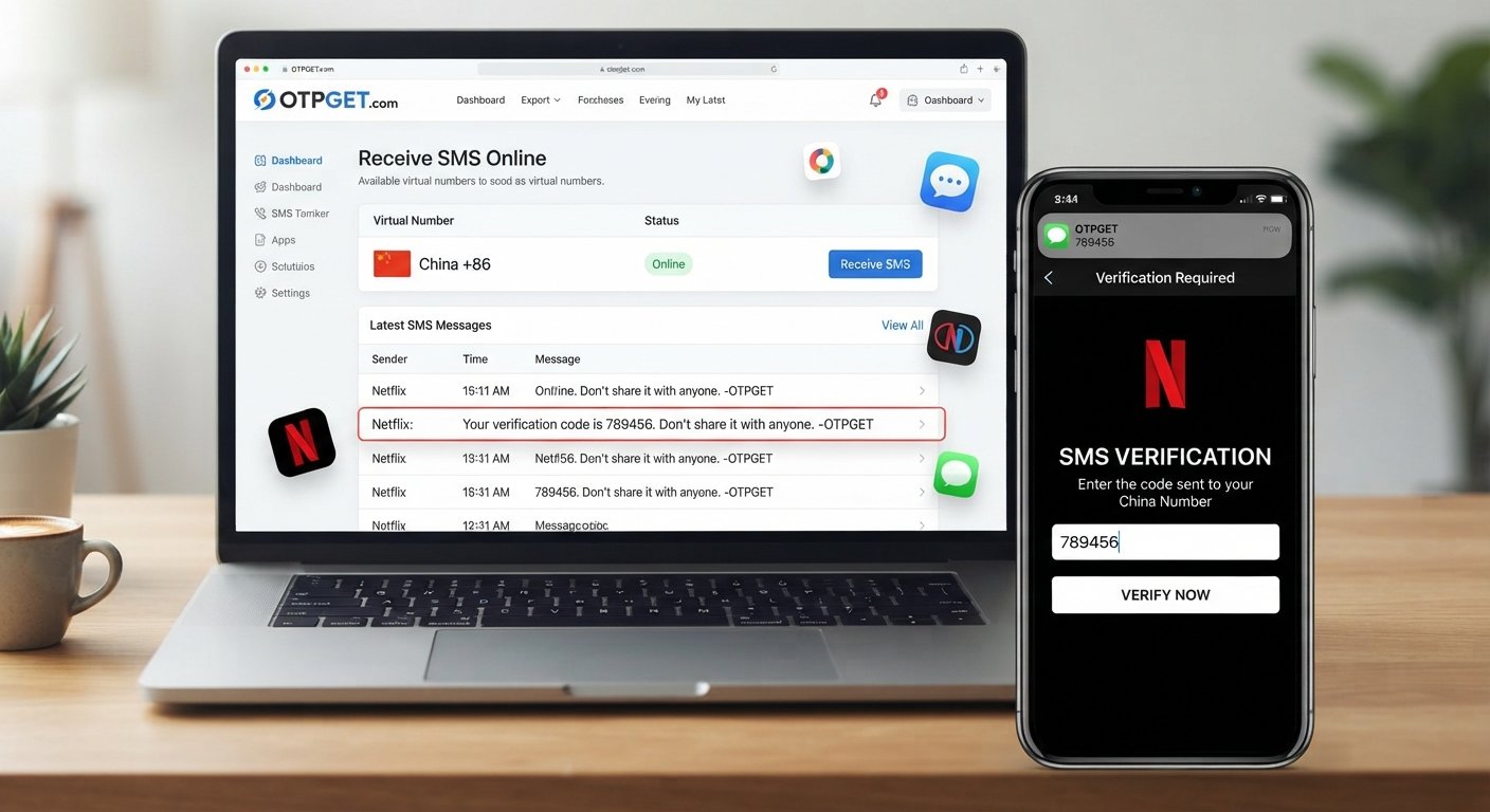 China Number for Netflix Verification: How OTPGET Can Help You