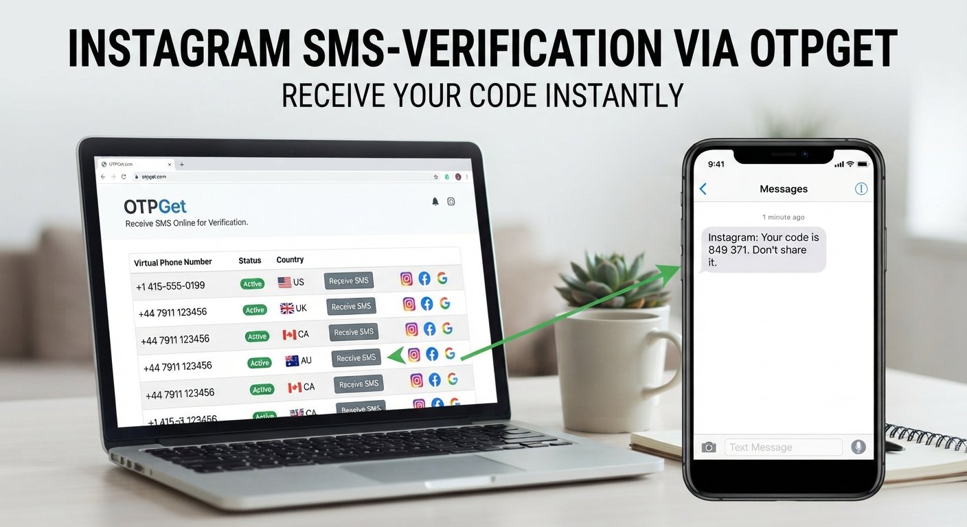 Instagram Phone Verification – Receive Your Code | OTPGet Guide