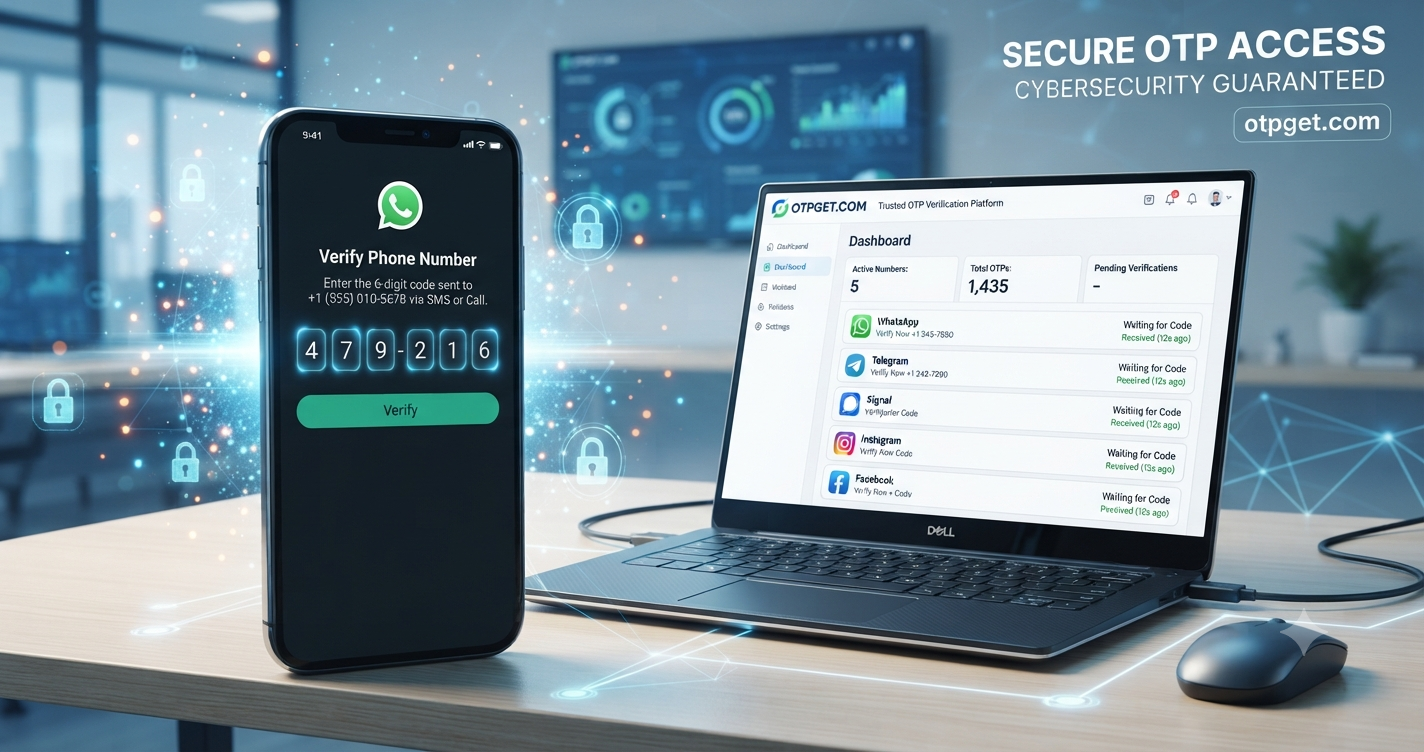 WhatsApp OTP Number: Get Secure Verification with OTPGET Online
