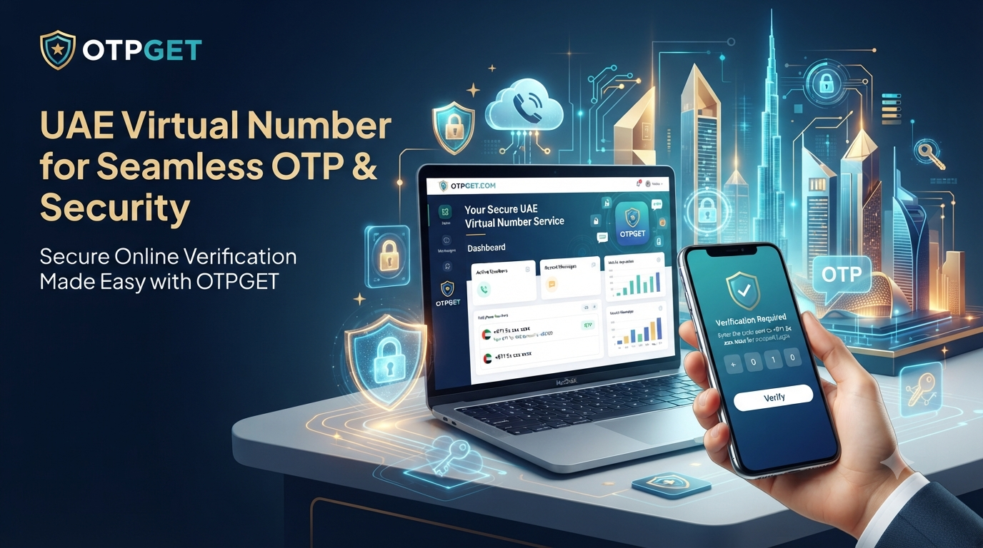 Buy UAE Virtual Number for OTP Verification with OTPGET Online