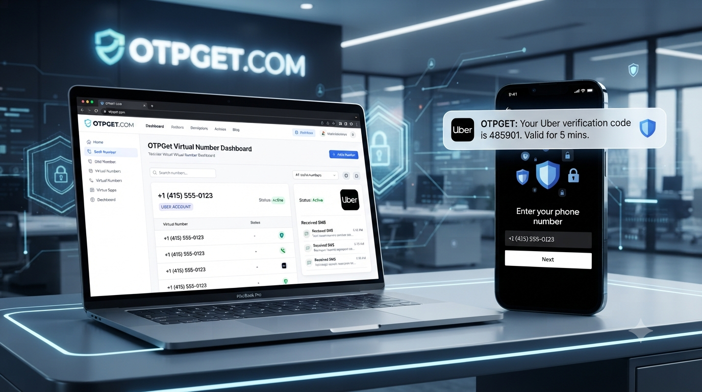 Uber Account Setup Using Virtual Number with OTPGet Guide Now