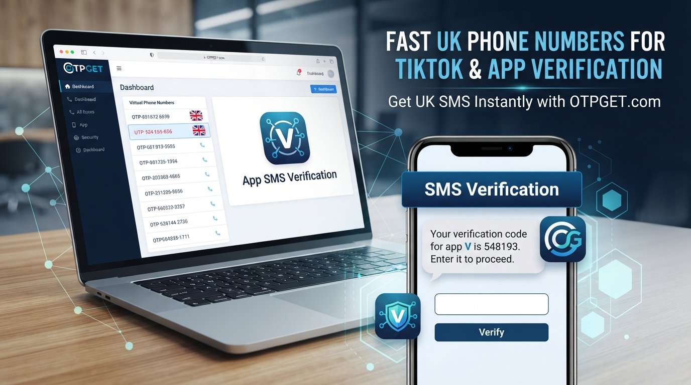 Buy UK Number for TikTok Verification — OTPGET Complete Guide