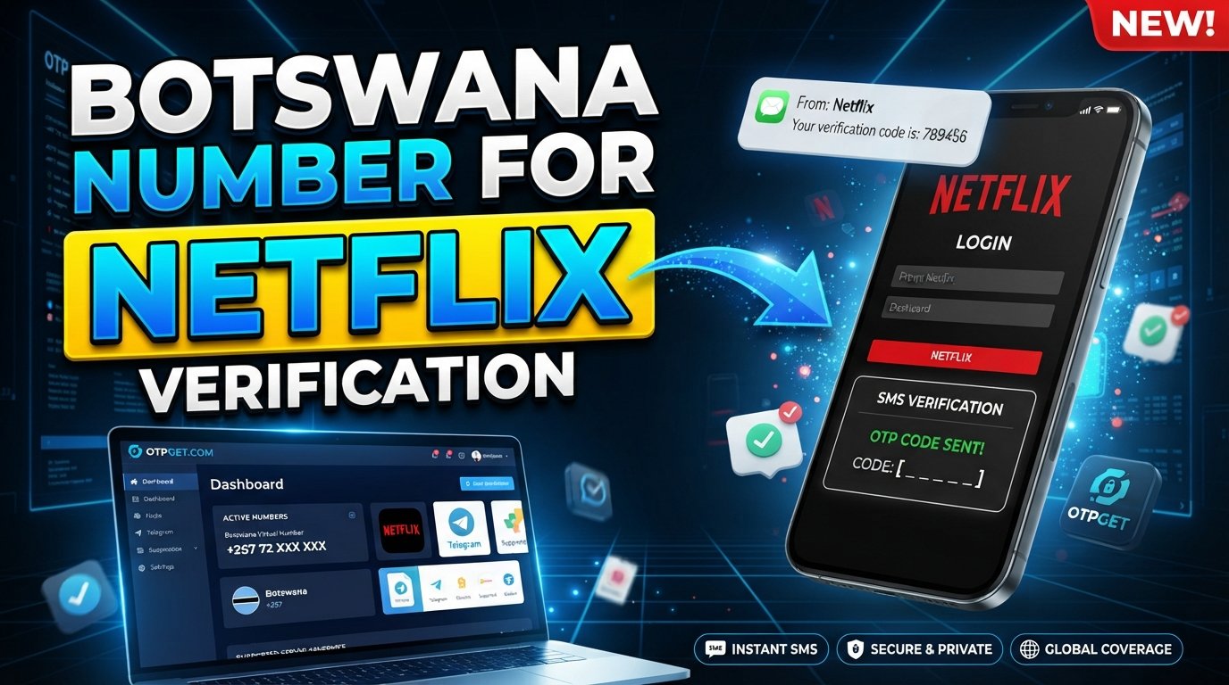 How to Get a Botswana Number for Netflix Verification with OTPGET