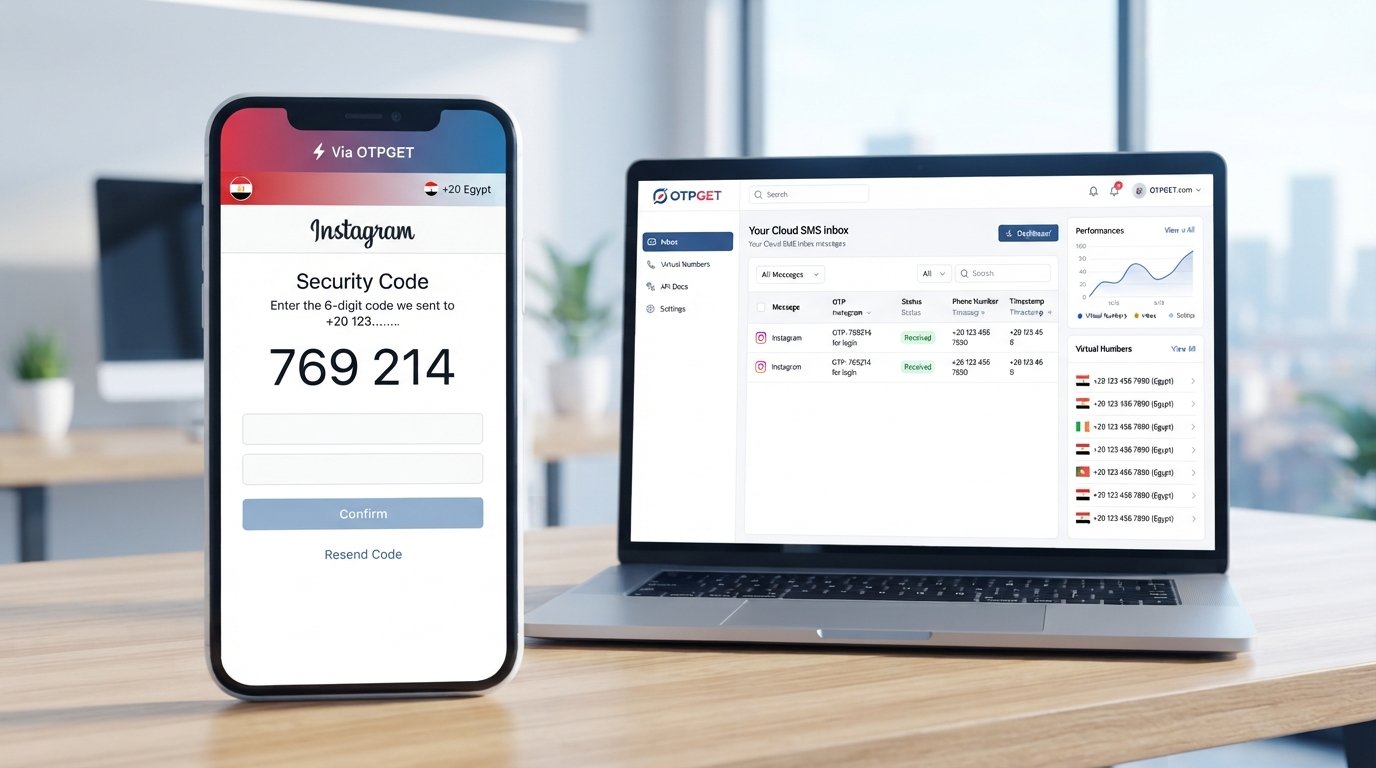 How to Get Egypt Number for Instagram OTP Easily with OTPGET