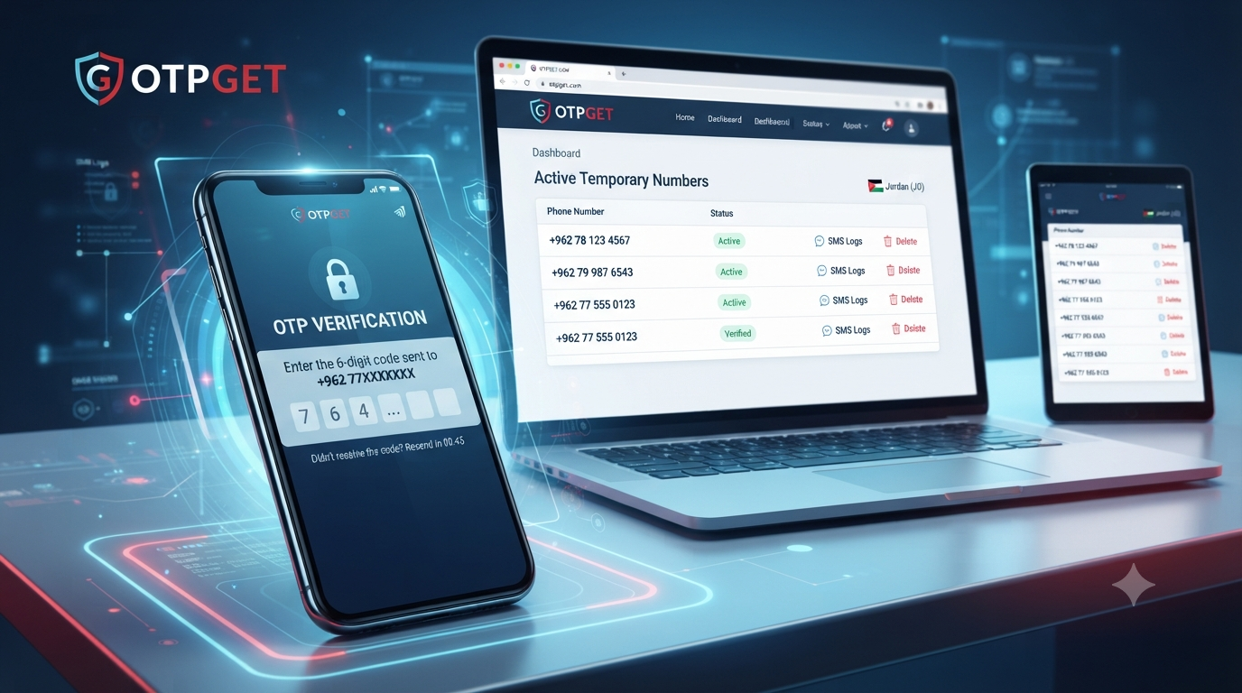 How to Get a Jordan Temporary OTP Number Online for SMS — OTPGET