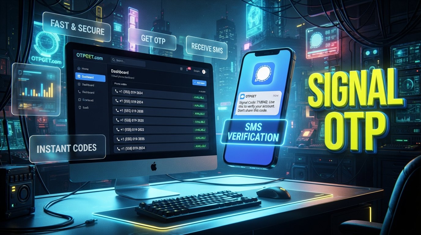 Signal OTP Number – Receive Verification Code Easily | OTPGET