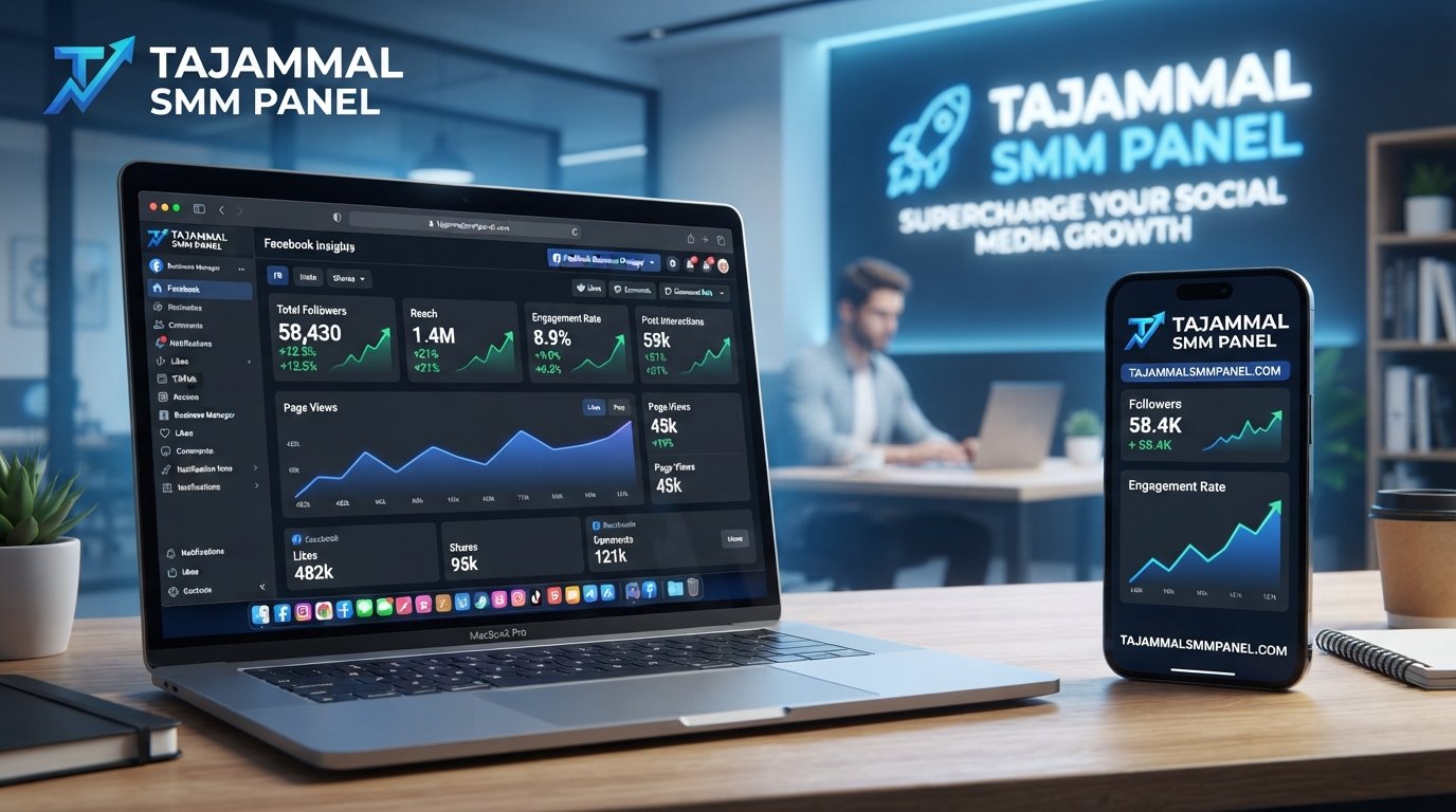 Facebook Business Page Growth with TAJAMMAL SMM PANEL