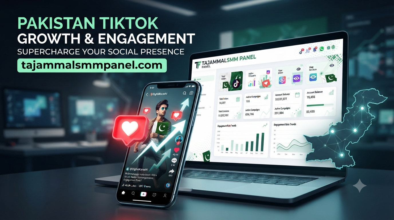 TAJAMMAL SMM PANEL: Get High-Quality Pakistani TikTok Likes Fast