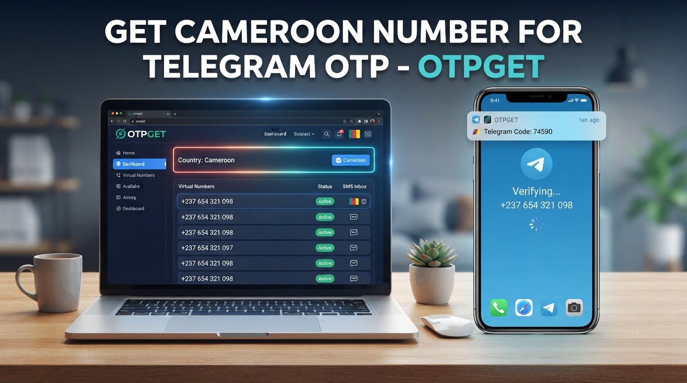 How to Get a Cameroon Number for Telegram OTP with OTPGET