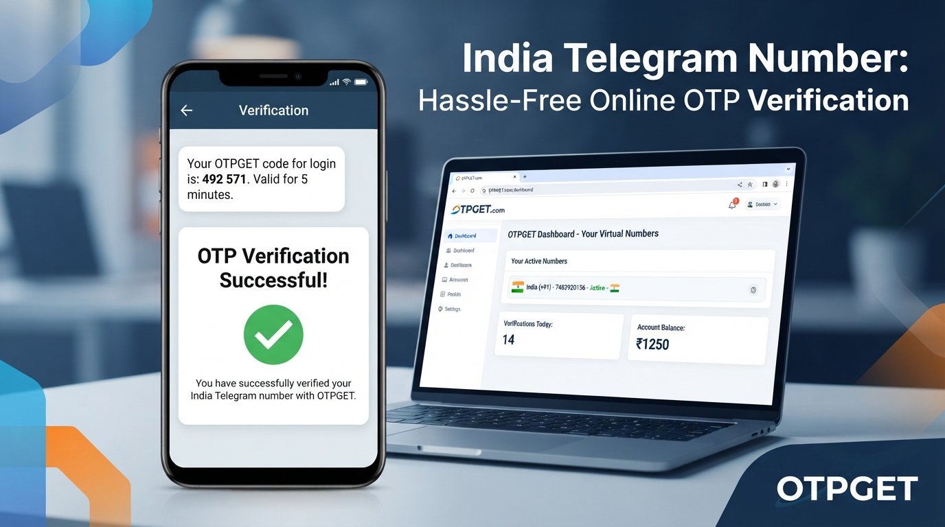 India Telegram Number: Buy & Verify with OTPGet