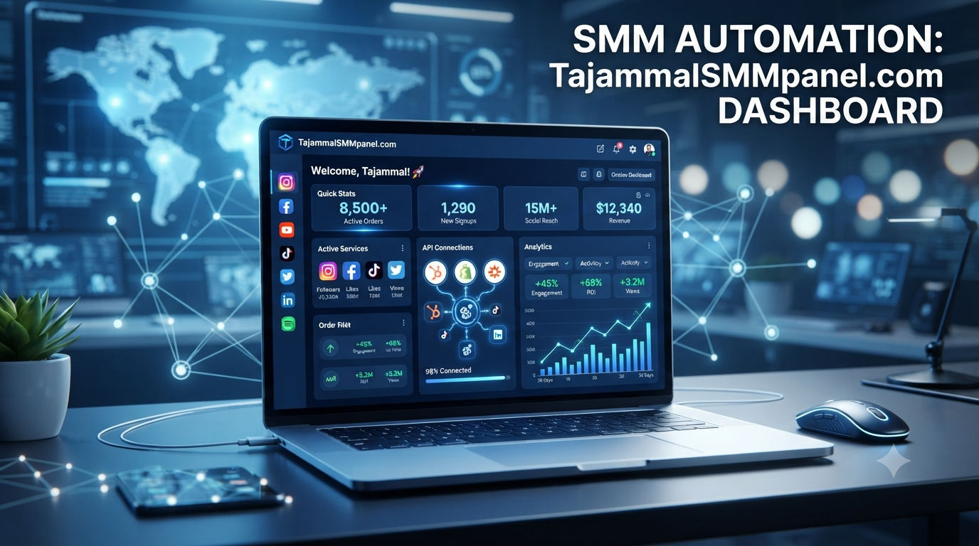TAJAMMAL SMM PANEL: Best SMM Panel API Provider
