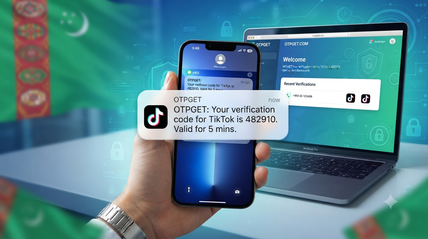 How to Get TikTok/Douyin Turkmenistan Number with OTPGET Easily