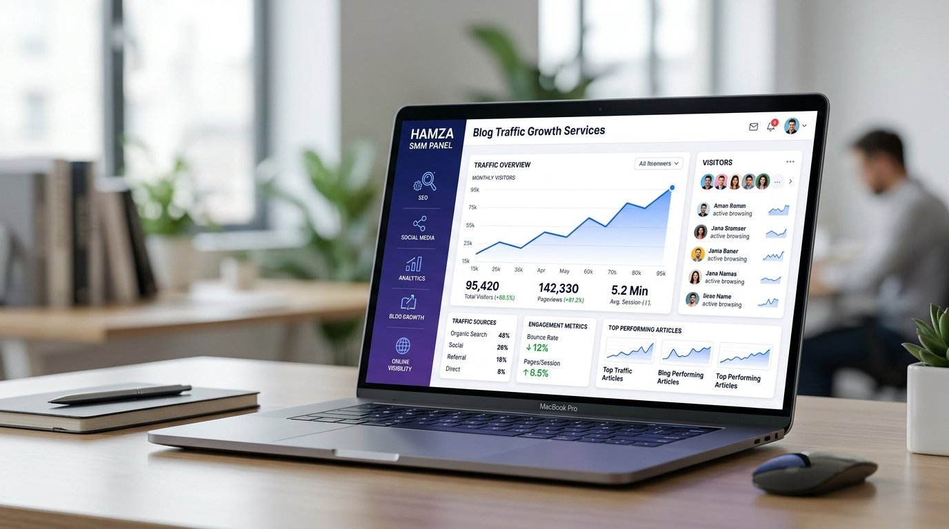 Buy Blog Traffic to Increase Visitors | HAMZA SMM PANEL