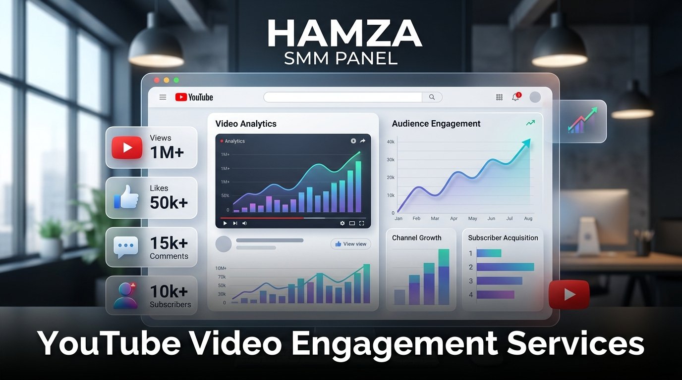 YouTube Video Engagement Services | HAMZA SMM PANEL