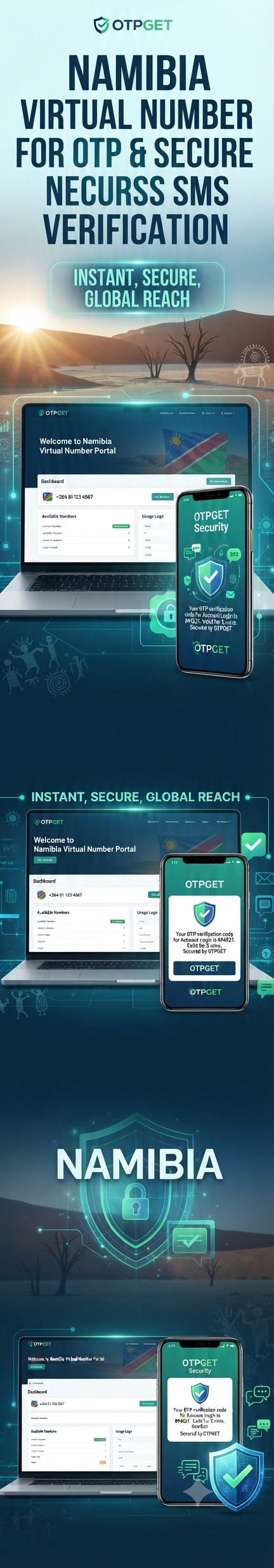 Buy Namibia Virtual Number for OTP Verification | OTPGET Guide