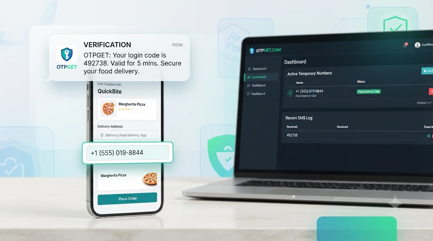 Foodpanda SMS Verification Using Temporary Number: OTPGET Guide