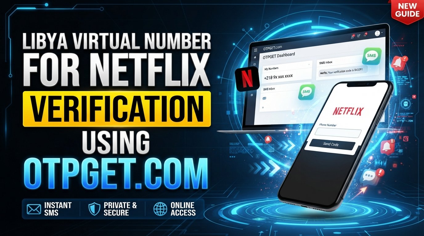 Libya Virtual Number for Netflix Account: OTPGET Verification Tips