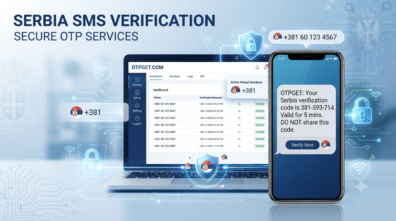 Serbia OTP Number OTPGET: Fast SMS Verification Solution