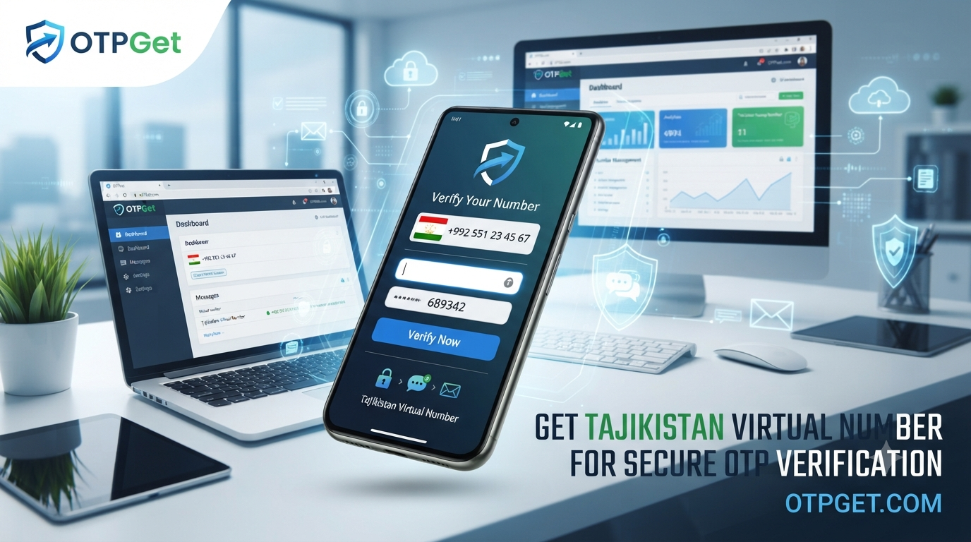 Tajikistan Virtual Number for OTP Verification | OTPGet
