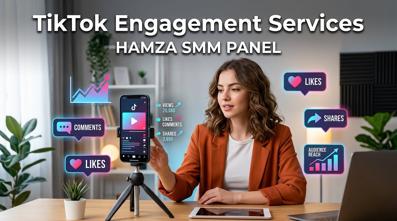 TikTok Engagement Services for Content Creators | HAMZA SMM PANEL