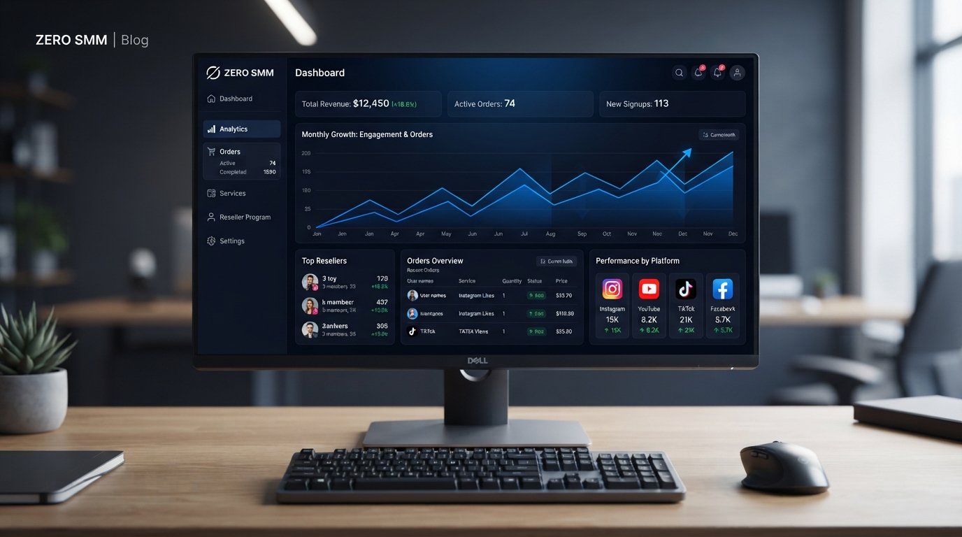 Best SMM Panel for Resellers | ZERO SMM Services