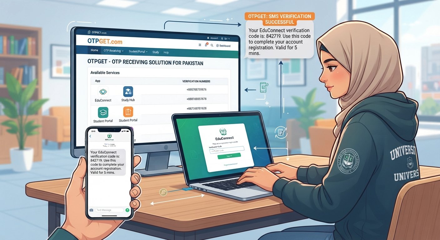 Online Account Verification in Pakistan: Student Guide | OTPGET