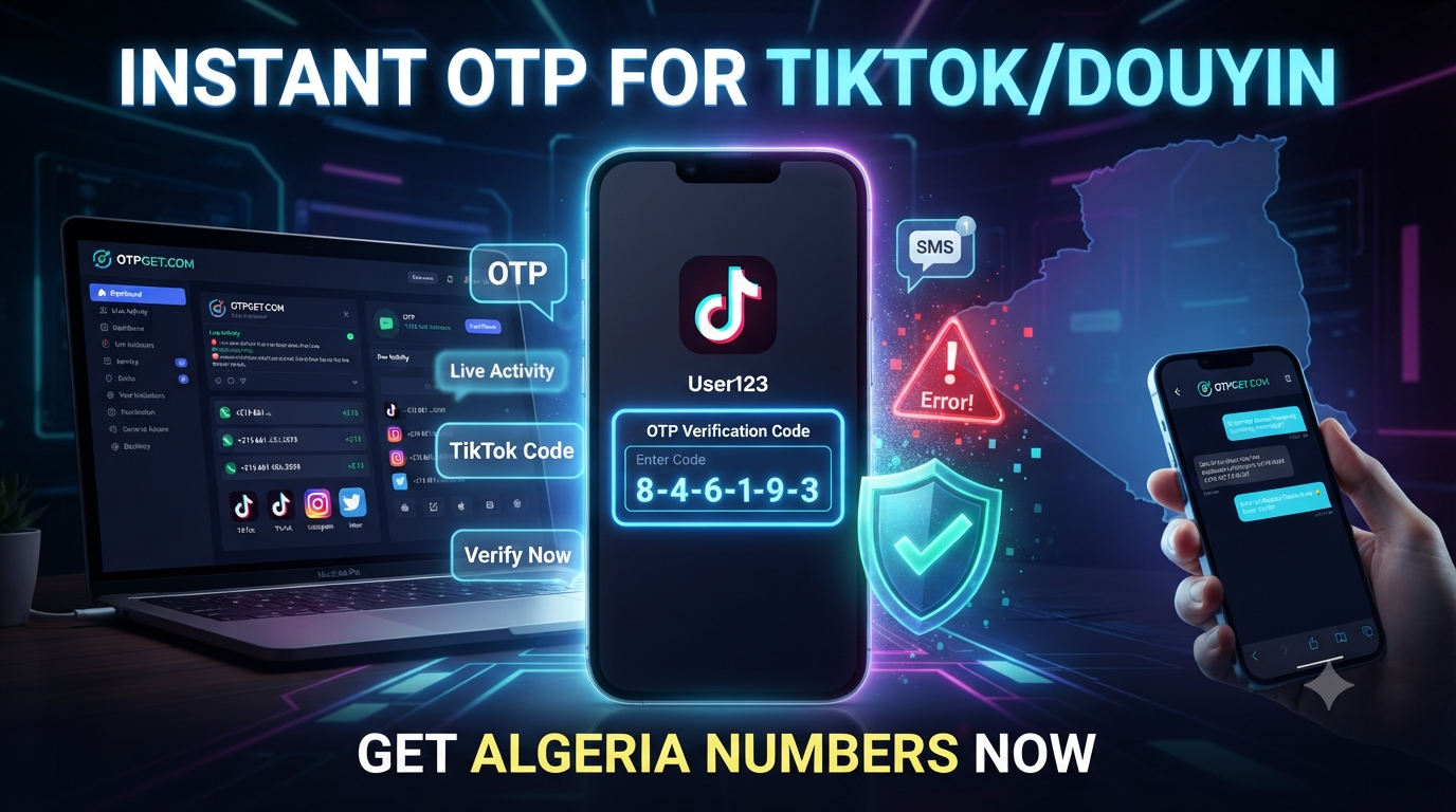 How to Get TikTok/Douyin Algeria Number for Easy Verification