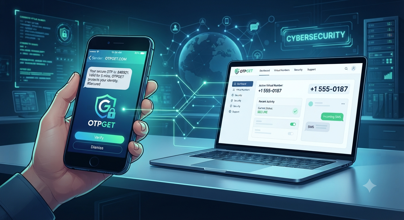 How to Receive SMS from Online Number Safely Using OTPGET Tool