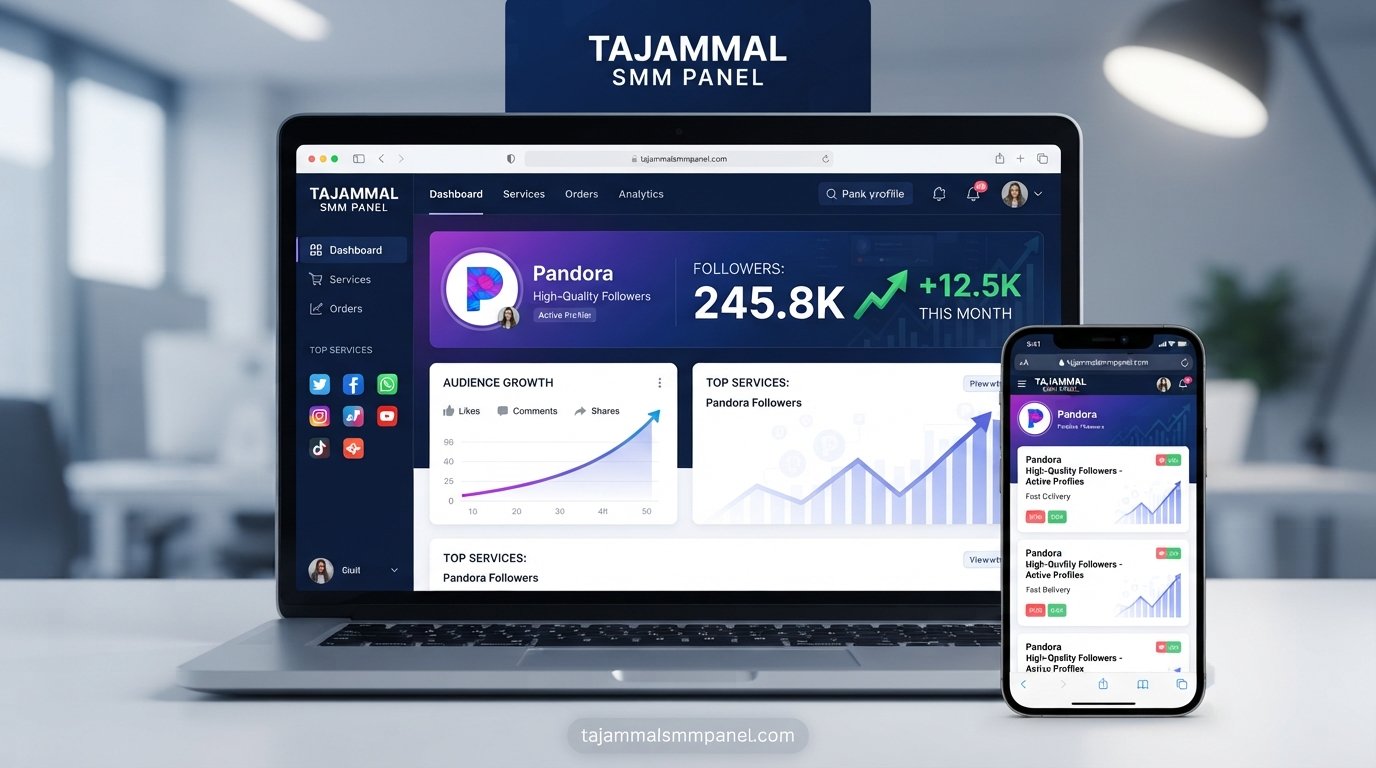 Buy Pandora Followers | TAJAMMAL SMM PANEL Guide